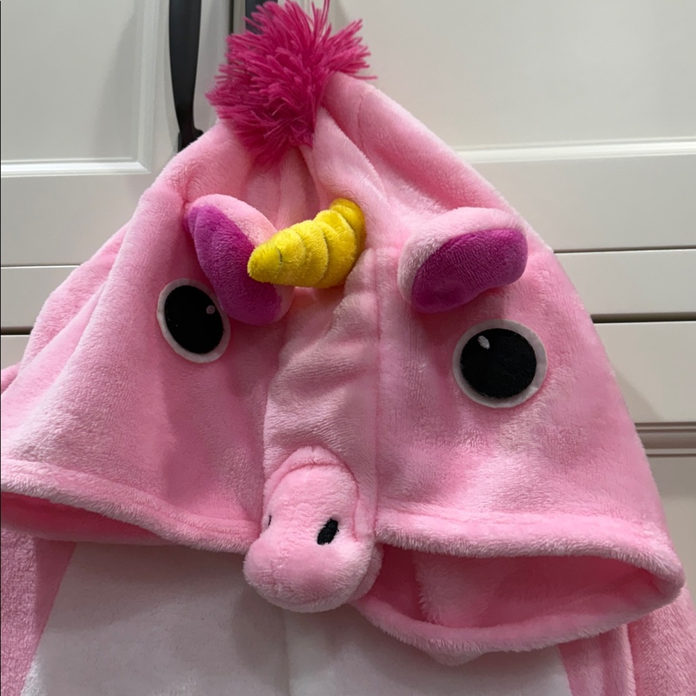 Pink Tenma Unicorn Kigurumi Onesie Costume size small. Pajama. - Picture 2 of 11